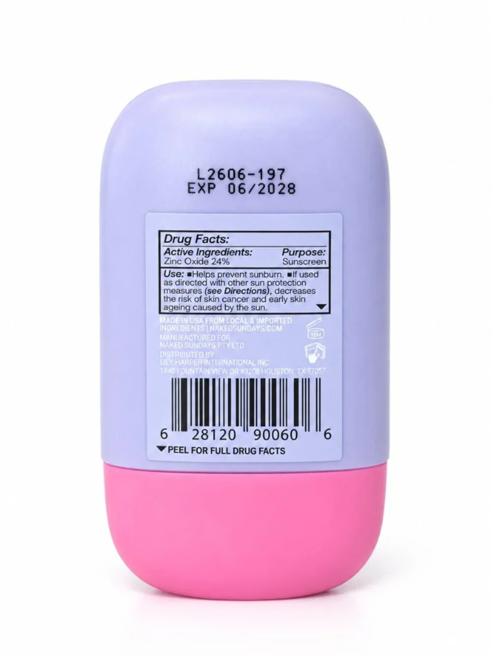 NEW Naked Sundays CabanaMilk Mineral Barrier Fluid SPF 50